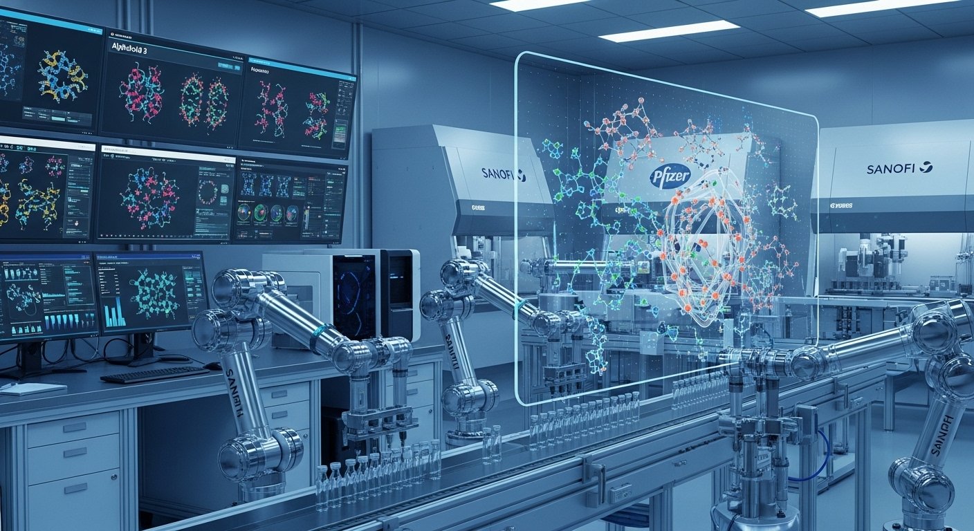 AI in Pharma 2026: How Pfizer, Sanofi and Novartis Are Saving Billions With Artificial Intelligence