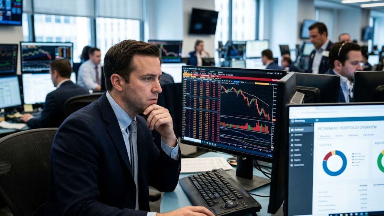 Chip stocks selloff dragging down S&P 500 and impacting 401(k) retirement accounts